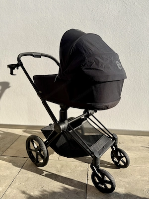 Cybex Priam Platinum Kinderwagen Set   Sepia Black   Matt Black   wie neu Bild 9