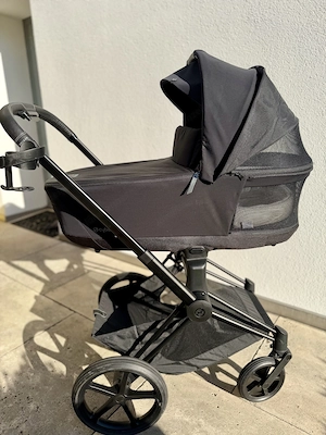 Cybex Priam Platinum Kinderwagen Set   Sepia Black   Matt Black   wie neu Bild 10