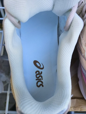 Asics GEL-NYC Sneaker   Rosa Cream Silber   Gr. 43.5 Bild 5
