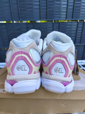 Asics GEL-NYC Sneaker   Rosa Cream Silber   Gr. 43.5 Bild 4