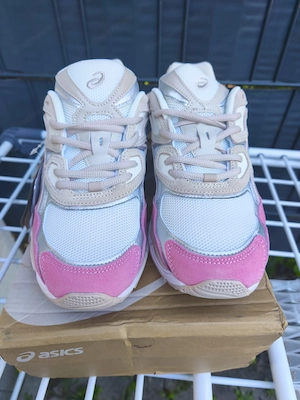 Asics GEL-NYC Sneaker   Rosa Cream Silber   Gr. 43.5 Bild 3