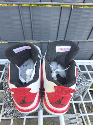 Air Jordan 4 Retro  Red Cement    Gr. 42 (US 8.5)   NEU & OVP Bild 4