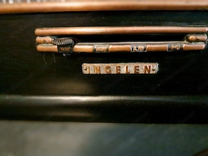 Röhrenradio INGELEN Columbus 53W   Vintage 50er Jahre   leuchtet, ohne Empfang Bild 2