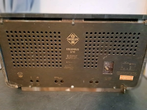 Röhrenradio INGELEN Columbus 53W   Vintage 50er Jahre   leuchtet, ohne Empfang Bild 3