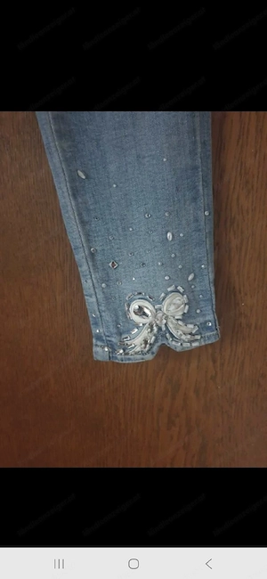 Strass-Jeans