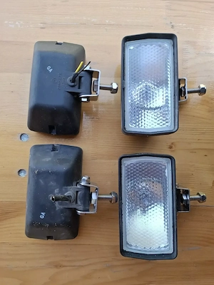 Arbeitsscheinwerfer Halogen Set mit 4 Stück