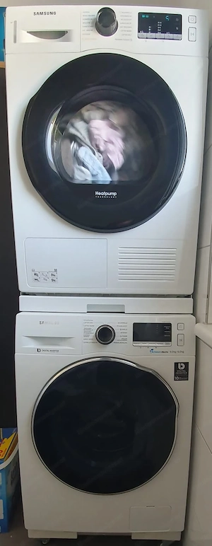 Samsung Waschmaschine und Wärmepumpentrockner