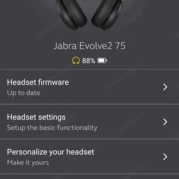 Jabra Evolve2 75 kabellose Kopfhörer Bild 5
