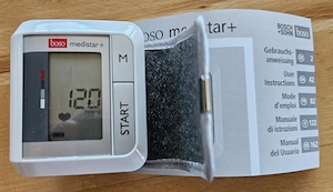 Boso Medistar+ Handgelenk-Blutdruckmessgerät