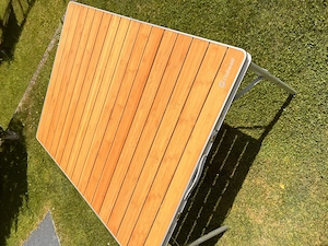 Outwell Calgary Bambus Campingtisch   Falttisch Bild 7