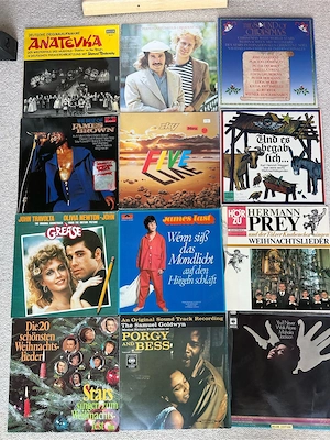 Diverse Schallplatten