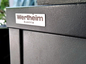 Hochwärtiger Architekten Planschrank der Firma Wertheim aus Metall | Atelier-, Werkstatt-Schrank Bild 6