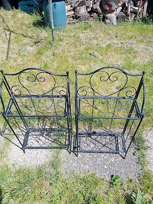 2x Blumenständer hö.65 br.35.tiefe18