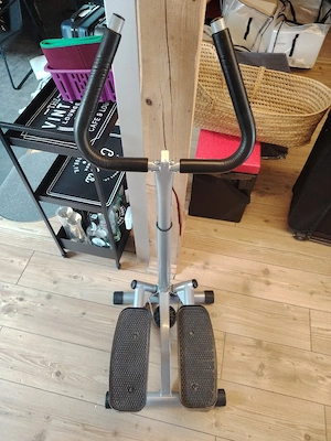 Stepper schwarz silber Bild 2