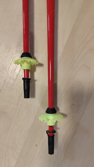 Leki Rennstöcke gerade - 115 cm inkl Schlaufen Bild 2