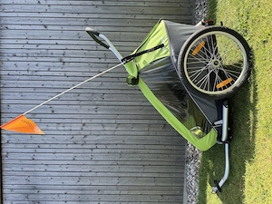 Croozer Kid for 2 - grün - 2014 Bild 3