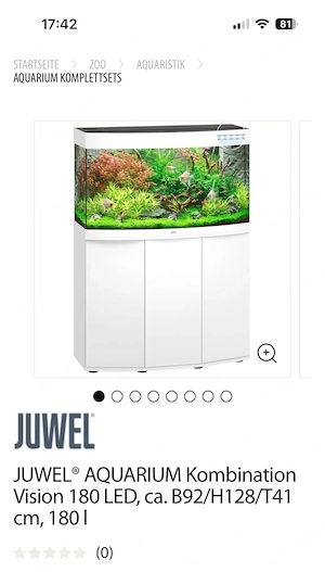 Aquarium Juwel Vision 180Liter Bild 4