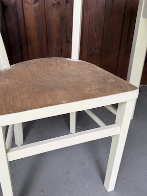 Set - Tisch mit Lade & 2 Stühle RetroStyle Bild 2