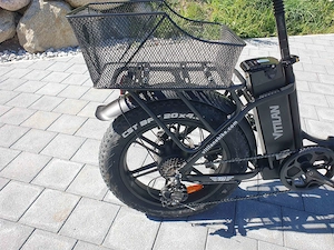 Elektrofahrrad mit Breitreifen, Faltbar mit Tiefeinstieg, 750W, Vitilan U7 2.0 Bild 5