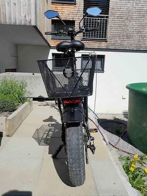 Elektrofahrrad mit Breitreifen, Faltbar mit Tiefeinstieg, 750W, Vitilan U7 2.0 Bild 4