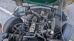 Triumph Spitfire Mk IV, Bj. 1972   British Racing Green, rostfrei, frisch vorgeführt Bild 6