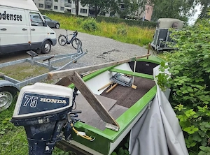Boot mit 6PS Motor Bild 2