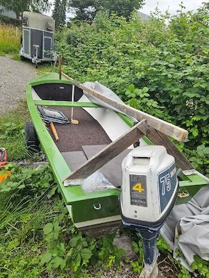 Boot mit 6PS Motor Bild 5