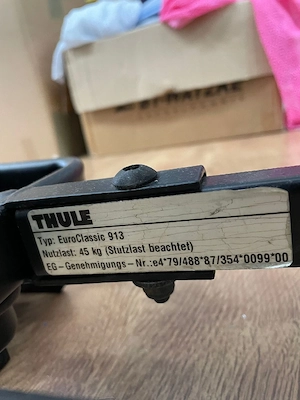 THULE Fahrradträger für Anhängerkupplung Bild 4
