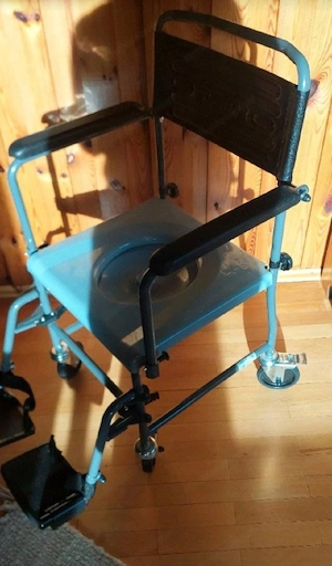 Leibstuhl  Toilettenstuhl ( Zu verschenken) Bild 5