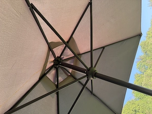 Sonnenschirm Anthrazit 270cm Bild 3
