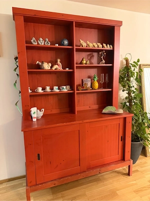 Kommode rot Bild 2