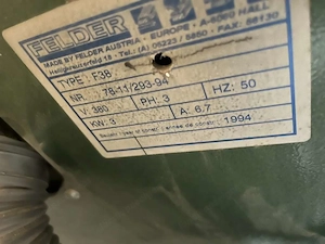 Felder Tischfräse F-38 Bild 8