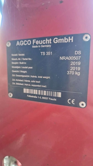  Fella Schwader TS351 gut zustand Bild 2