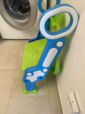 Toilettensitz Kinder mit Trepp, Faltbar 