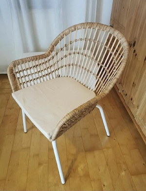 Rattan Stuhl Neu