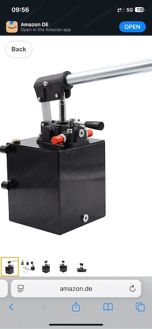 Hydraulik-Handpumpe doppelwirkend