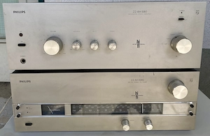  HiFi-Anlage Philips Verstärker+Radio vintage 1970er Jahre Bild 2