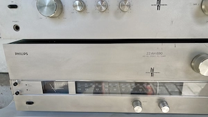  HiFi-Anlage Philips Verstärker+Radio vintage 1970er Jahre Bild 3