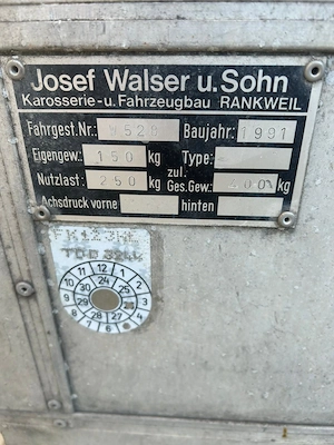 Anhänger (PKW, Aluminium) Bild 3