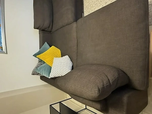 Couch   grosse Polstergruppe   225x325cm Tiefe: 120cm  dunkelbraun   Lounge Sofa   großes Sofa Bild 2