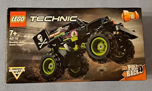 LEGO Technic 42118 - Monster Jam Grave Digger (2-in-1) inkl. OVP & Anleitung
