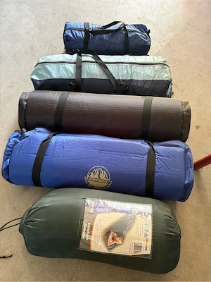 Campingausrüstung: Neuwertig! 