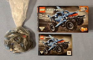LEGO Technic 42134 - Monster Jam Megalodon (2-in-1) inkl. OVP & Anleitung Bild 2