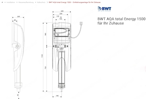 BWT AQA total Energy 1500 Enthärtungsanlage  Bild 2