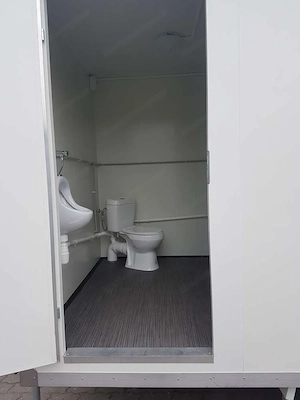Sanitäranhänger mit Doppeltoilette 3,50x2M 750KG Bild 3