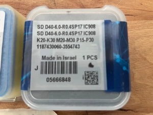 Iscar Mill Nutenfräser SD D40-6,0-R0,4 neu   2 Stück     Bild 2