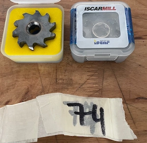 Iscar Mill Nutenfräser SD D40-6,0-R0,4 neu   2 Stück    