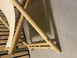 Klapp, Liegestuhl, Bambus Bild 3