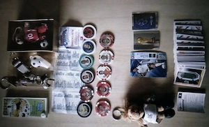 Großes Panini Fußball Sammelpaket, WM & EM Alben, auch Leeralben, Sticker (2010-2018) Bild 3