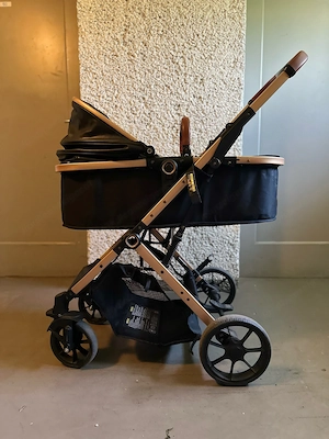 Kinderwaagen mit babyschale Bild 2
